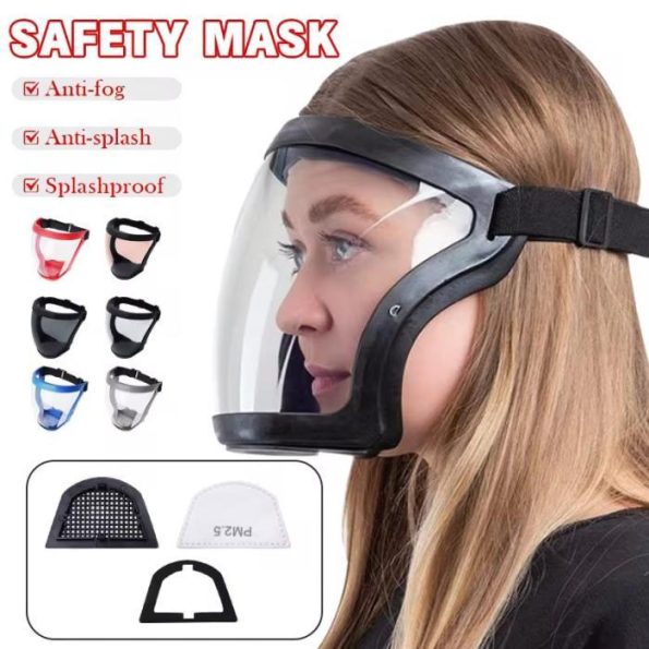 Full Face Safety Shield with Filter - Image 3
