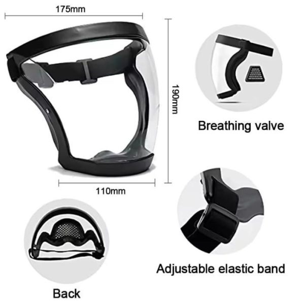 Full Face Safety Shield with Filter - Image 5