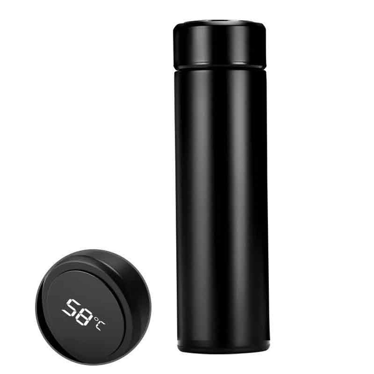 Stainless Steel Hot & Cold Smart Vacuum Flasks Active LED Temperature Display Indicator - Image 3