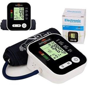 Electronic Black digital blood pressure monitor sphygmomanometer